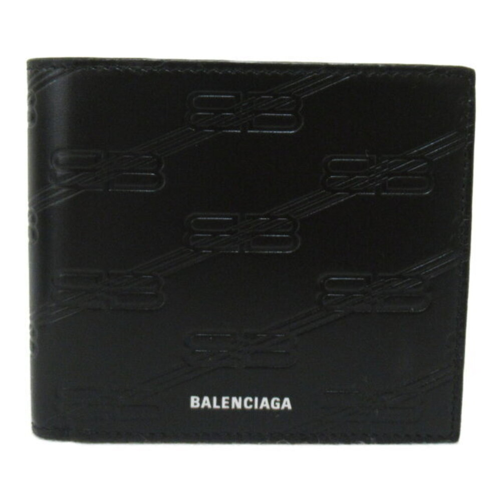 Balenciaga Bifold Black Leather Wallet - Picture 2 of 9